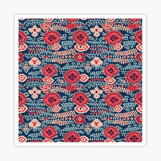 Discover 21 Personalised Hand-woven Batik Tapestry | Not On The High Street Mosaic Pattern For Home Decor