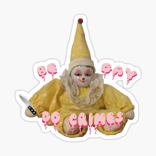 Discover small but knowing clown // be gay do crimes