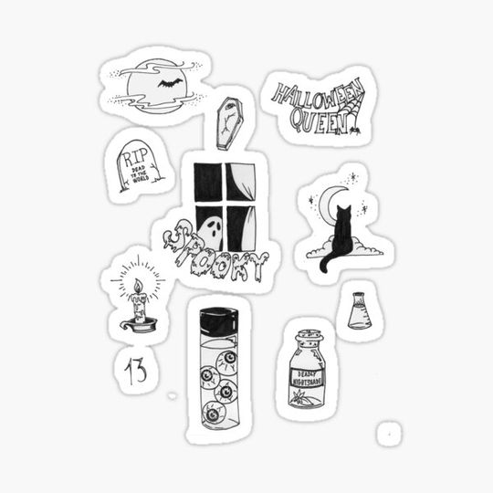 Discover Halloween Flash Sheet