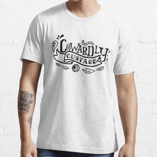 Discover Cowardly Custard (Black Text)