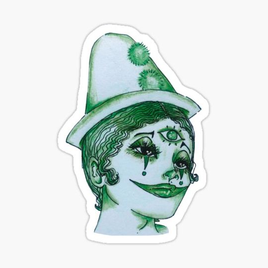 Discover Green clown