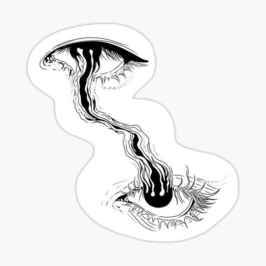Discover Eyes sticker