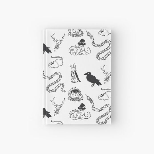 Discover Cute Halloween Creatures Black and White