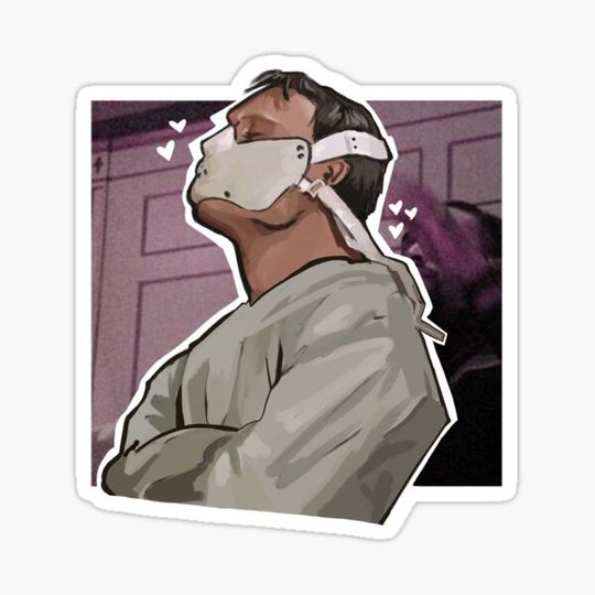 Discover Hannibal Lecter with Mask and Hearts