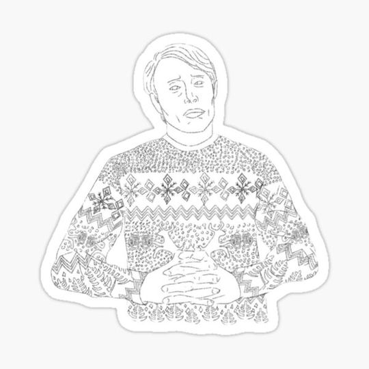 Discover Hannibal Lecter for Christmas season - Black and White