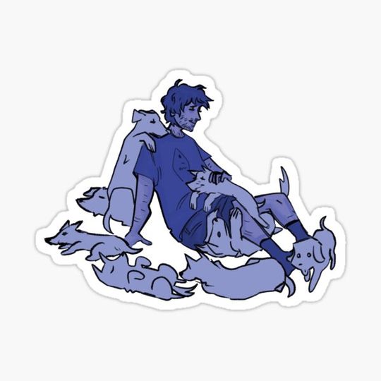 Discover WIll Graham Dogs Sticker