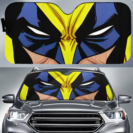 Discover Wolverine Car Sun Shade | Wolverine Logan Car Windshield