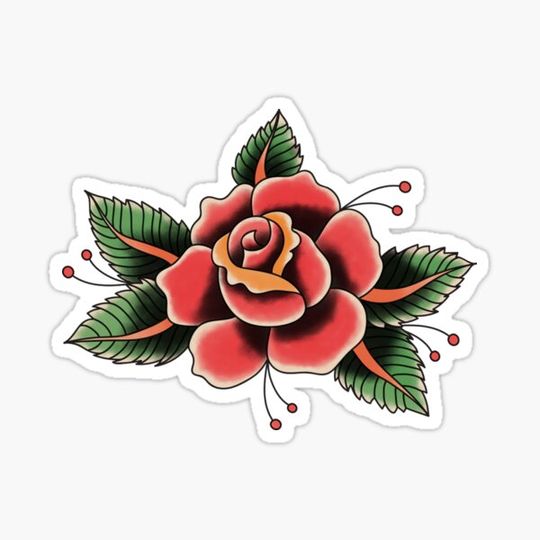 Discover Rose tattoo N 1