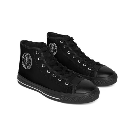 Discover Kamala Harris We're Not Going Back Campaign All Black Women's Classic Sneakers