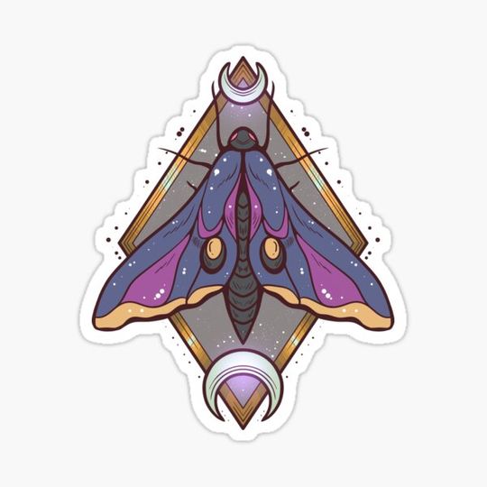 Discover Galaxy Sphinx Moth (purple)
