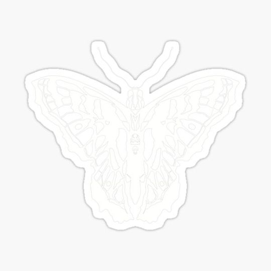 Discover White Butterfly Design