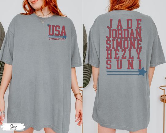 Discover USA Gymnastics Shirt for Summer Games