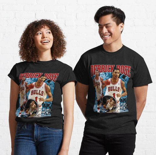 Discover Derrick Rose MVP Chicago Basketball T-Shirt