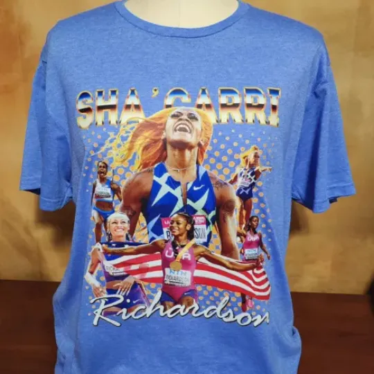 Discover Sha'Carri Richardson Inspired Bootleg tee