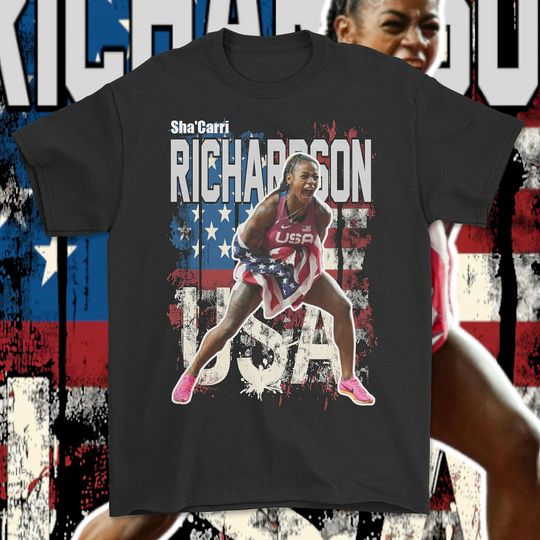 Discover Sha'Carri Richardson T Shirt - USA Track and Field