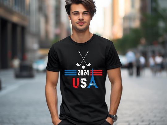 Discover 2024 USA Golf Team Paris Edition Tee Shirt, Perfect gift for Golf Fans