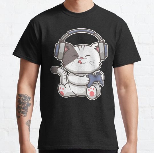 Discover Gaming Kitty Cat PC Console Gamer