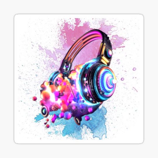 Discover headphones with purple
