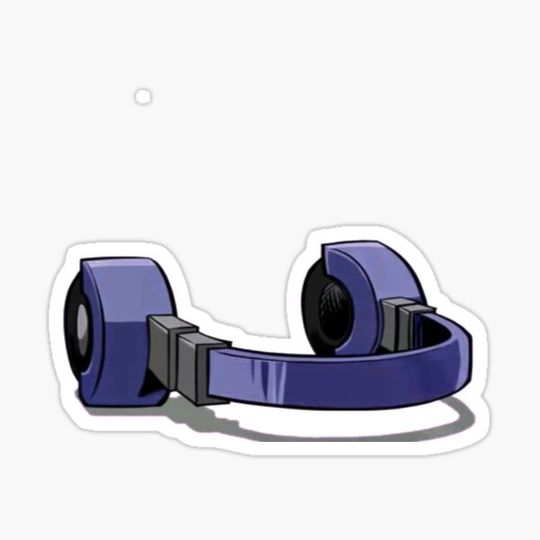 Discover Neku's headphones with shadow