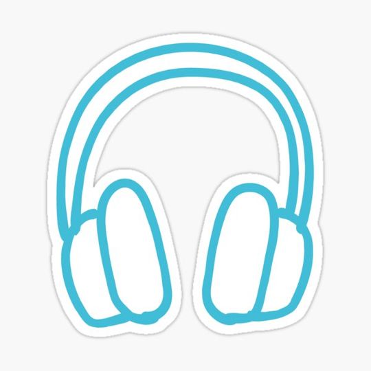 Discover Blue headphone
