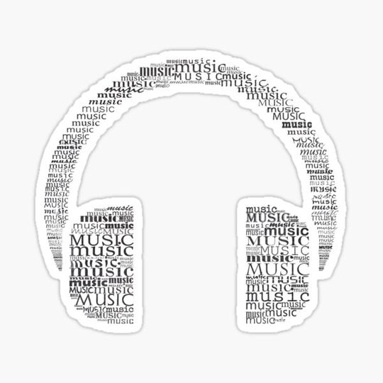 Discover Headphone on chalkboard