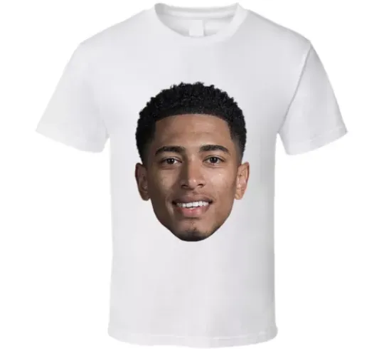 Discover Jude Bellingham England Euro 2024 Big Head T Shirt