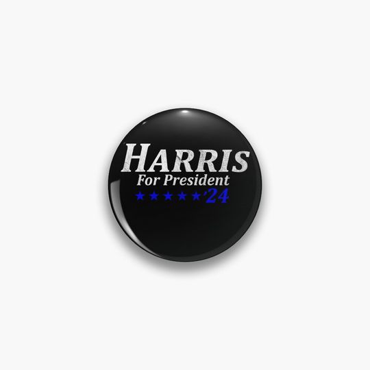 Discover Kamala Harris 2024 For President Campaign Pin