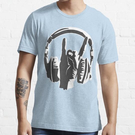 Discover metal music fans headset dj
