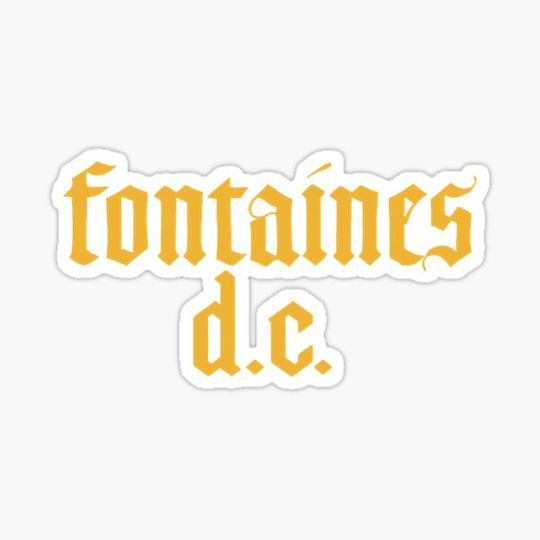 Discover Fontaines D.C. Logo Tee
