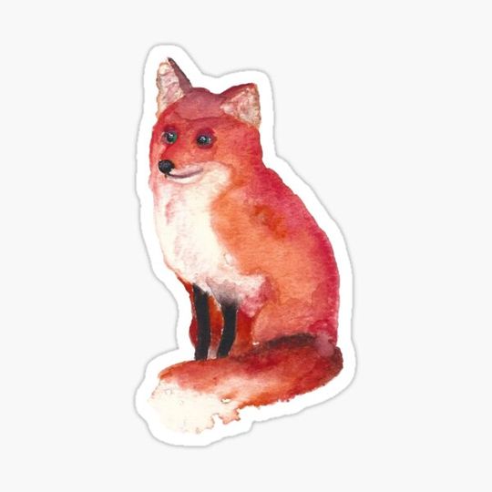 Discover Watercolor fox