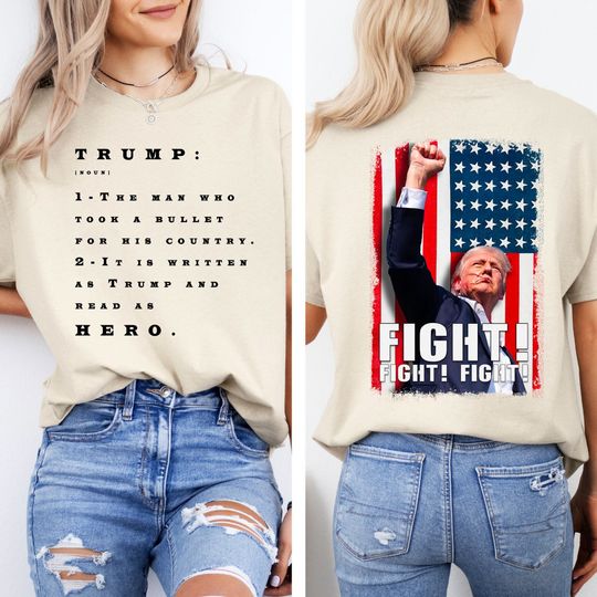 Discover Trump 2024 Fight T-Shirt