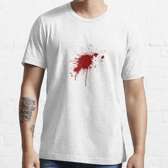 Discover Blood spatter from a bullet wound