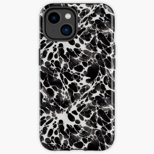 Discover Ink Spatter Pattern -  Black & White Paint Splash