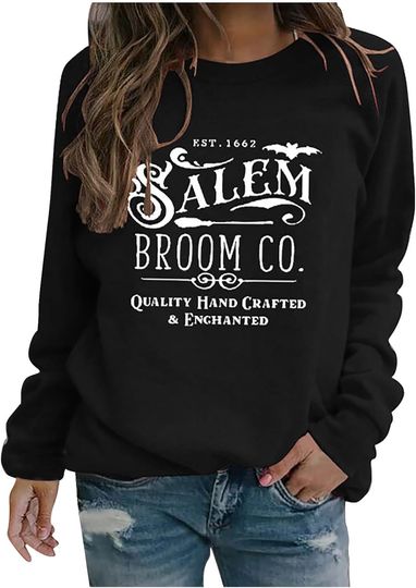 Discover Ceboyel Salem Broom Company Women Sweatshirt Long Sleeve