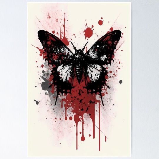 Discover Moth Ink Painting