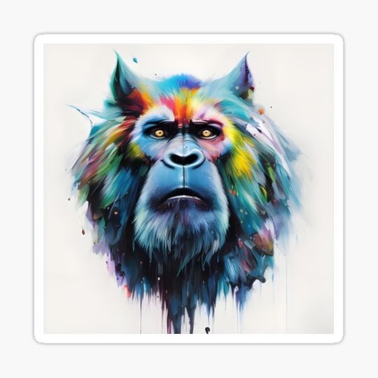Discover Ice Monkey Portrait 29