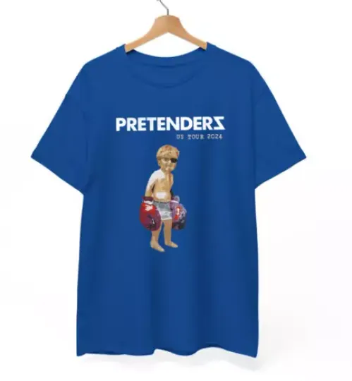 Discover The Pretenders band 2024  US TOUR All Size Gift Shirt