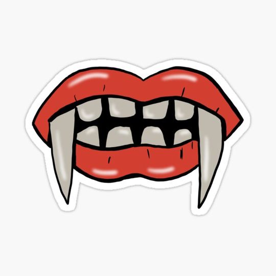 Discover Vampire teeth mask face mask gift