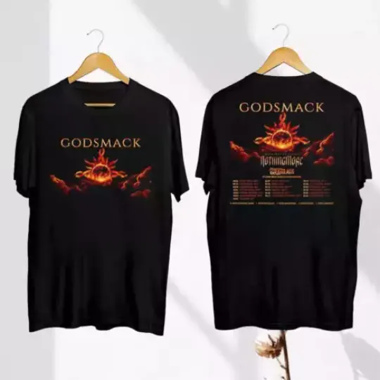 Discover Godsmack Band 2024 Fall Tour T-Shirt