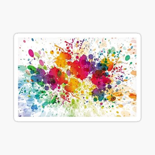 Discover paint splatter