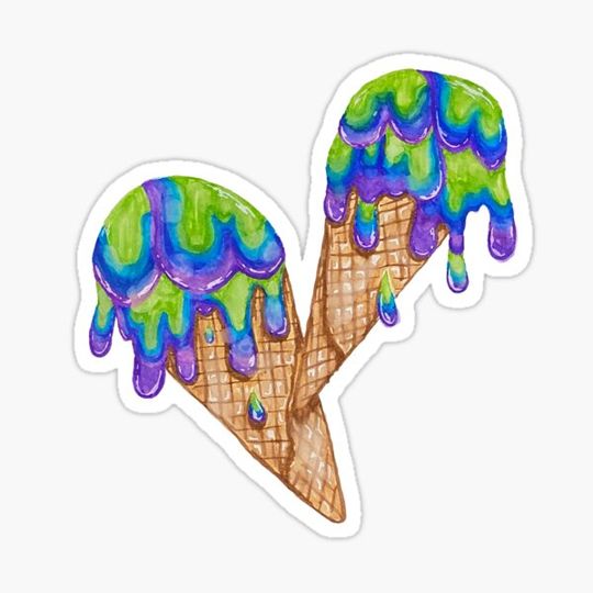 Discover Melting ice cream cones
