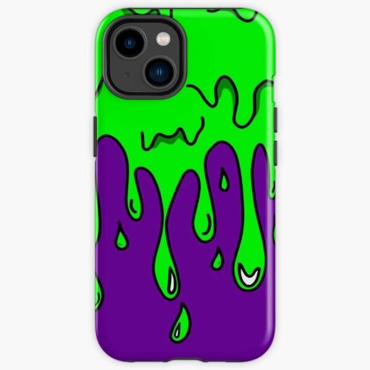 Discover Neon Green Slime - Iphone & Samsung Galaxy Cases