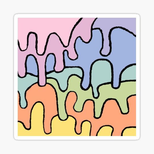Discover Trippy melted colors