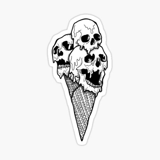 Discover Ice Cream Skull
