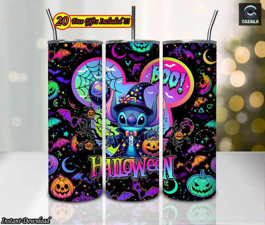 Discover Cartoon Character 20oz Skinny Tumbler