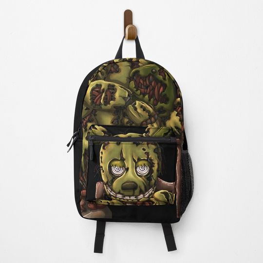 Discover Springtrap sat in chair Backpack, Five Nights at Freddy's Backpack