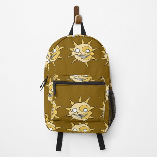 Discover Evil Sun Drop hand drawn fnaf security break Backpack
