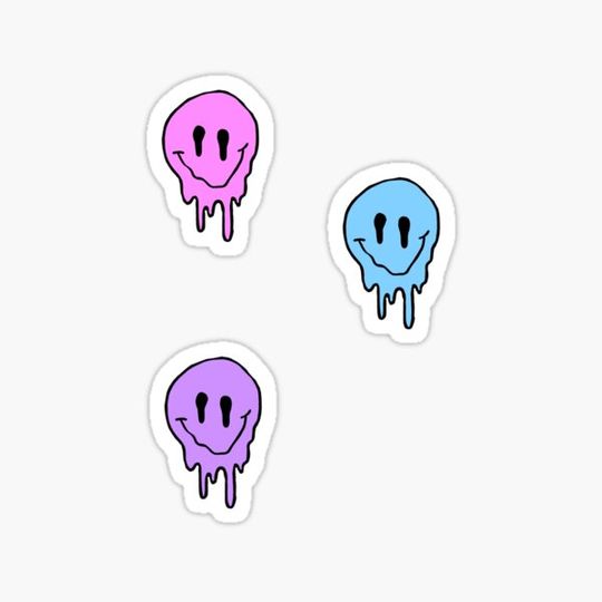 Discover Drippy smiley faces