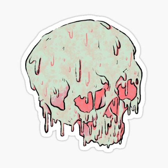 Discover Melting Ice Cream Skull