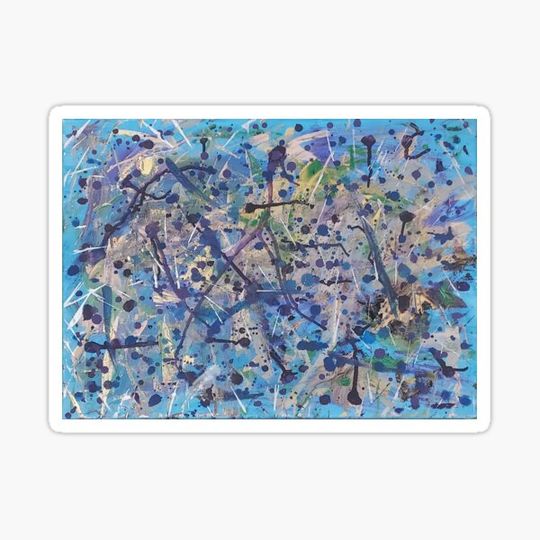 Discover Blue Abstract